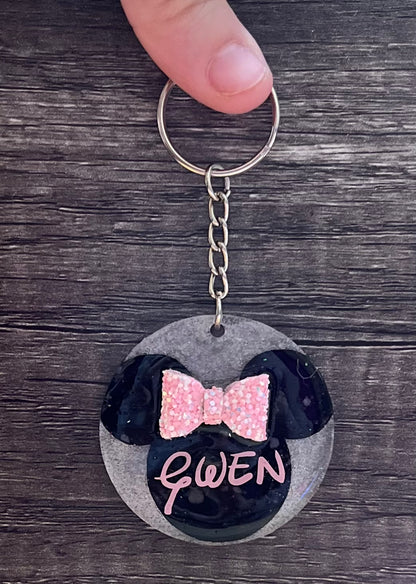 CUSTOM Name Keychain