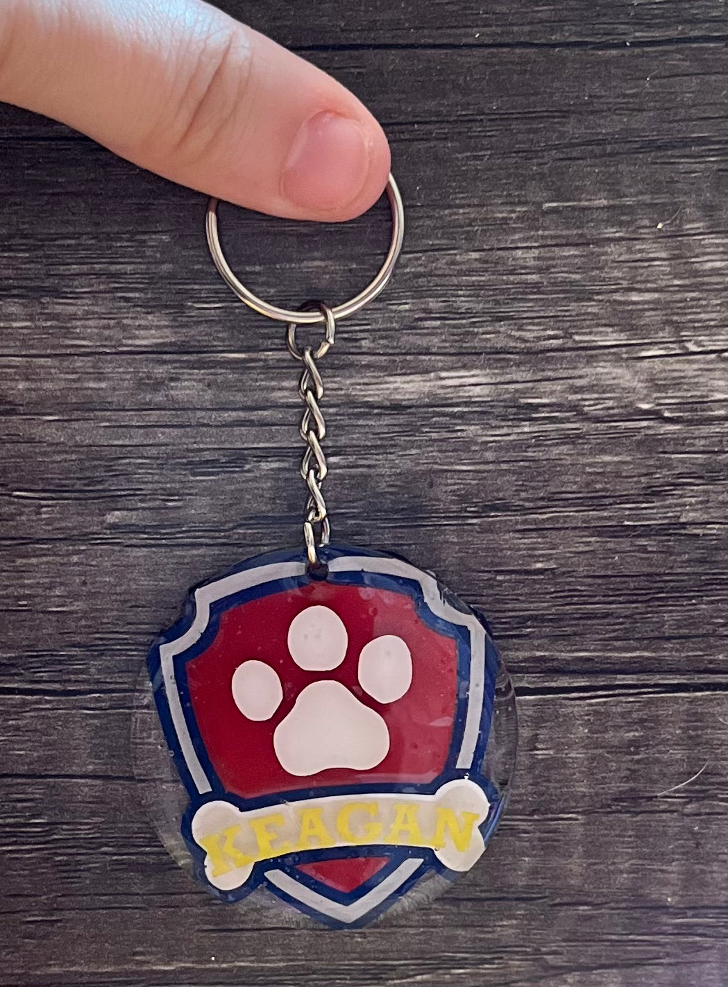 CUSTOM Name Keychain